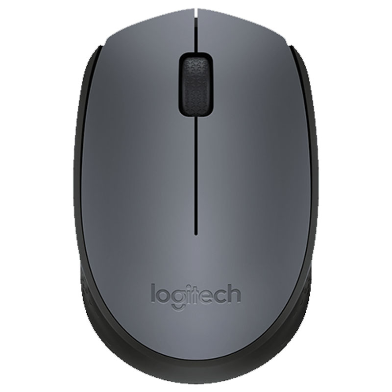 LOGITECH M170 brezžična optična miška siva
