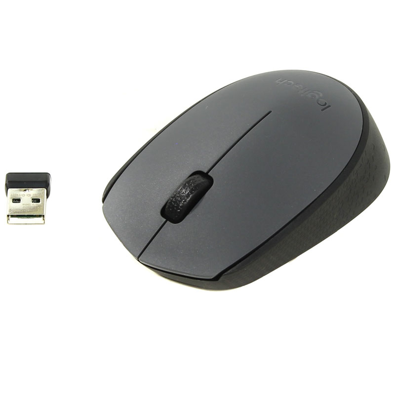 LOGITECH M170 brezžična optična miška siva - slika 2