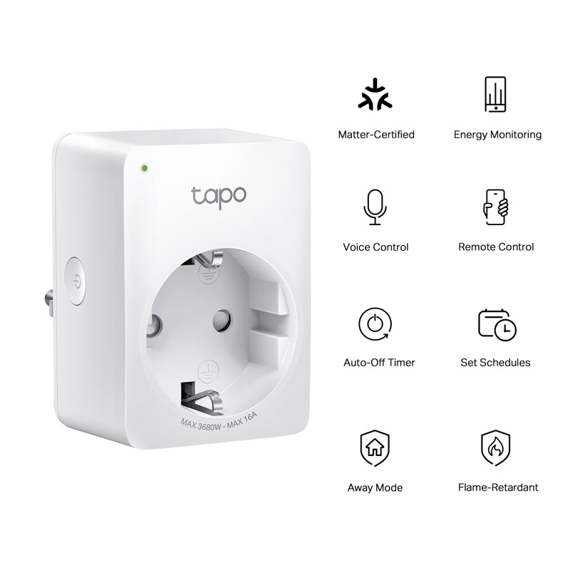 TP-LINK Tapo P110M Mini Smart WiFi pametna vtičnica - slika 2