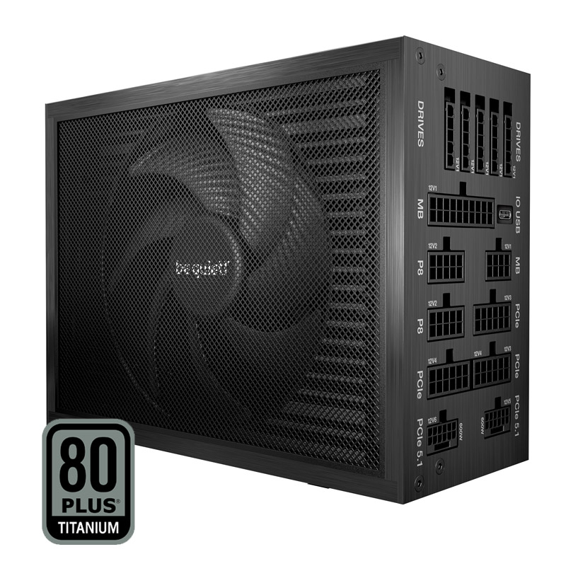 BE QUIET! DARK POWER PRO 14 IO 1300W 80Plus Titanium (BP022EU) modularni ATX napajalnik