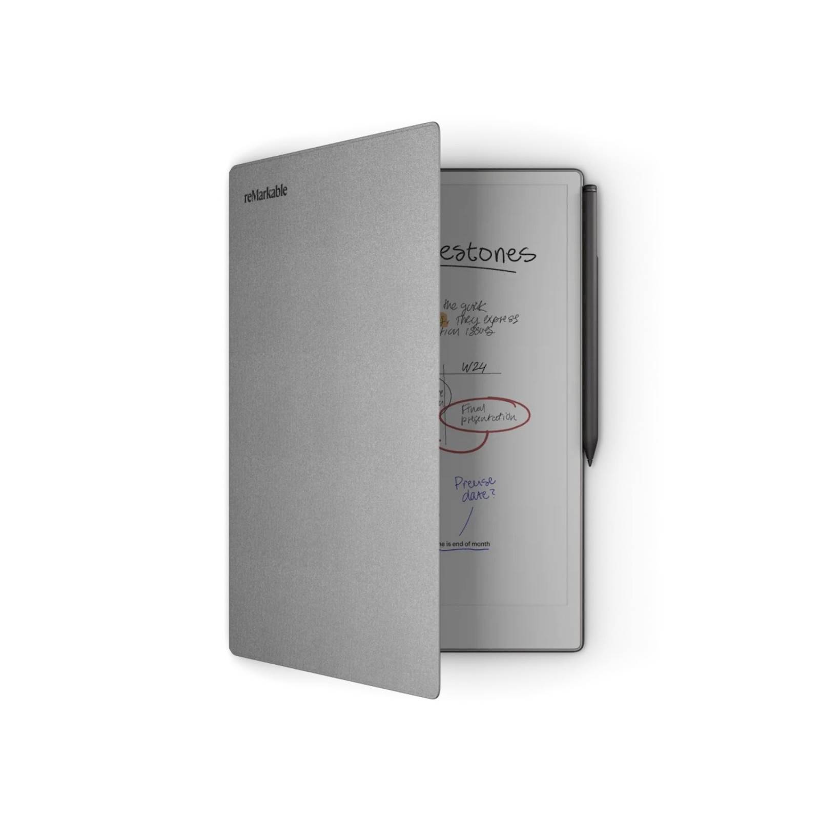 ReMarkable Paper Pro + Marker PLUS + ovitek siv