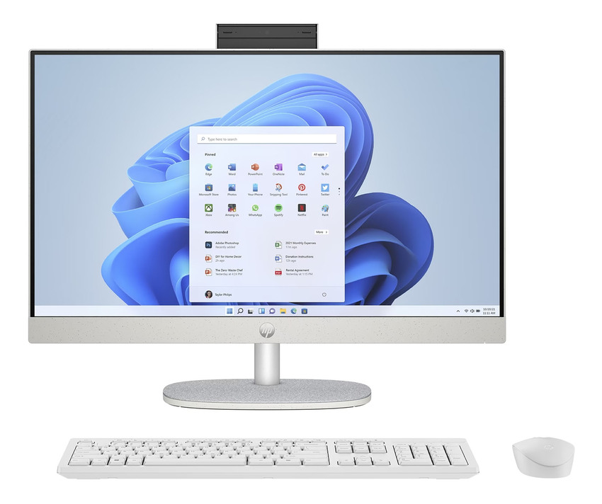 Računalnik HP All-in-One 24-cr0061nf | R7-7730U | 16GB RAM | SSD 1TB / Ryzen 7 / RAM 16 GB / 1TB SSD